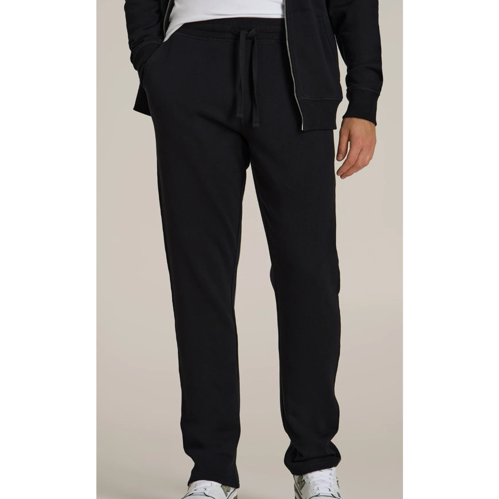 American Tall Wearever 2.0 Fleece Straight Leg Sweatpants Black Mens Medium XT